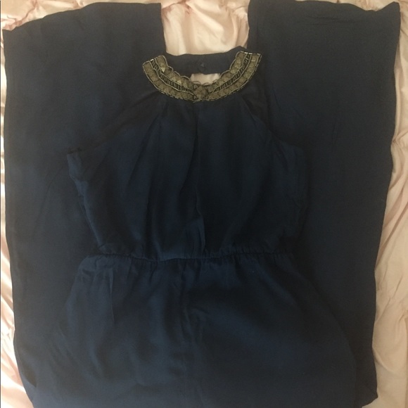 Embellished wide leg jumpsuit - Picture 4 of 6